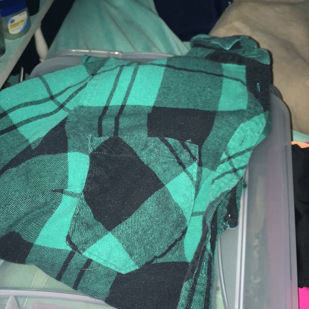 Green flannel